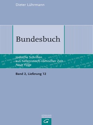 cover image of Bundesbuch